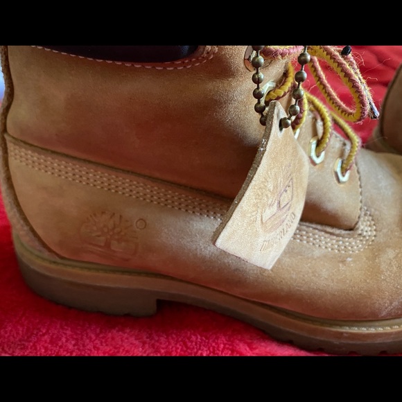 Men’s Tan Timberland Boots - Picture 3 of 4